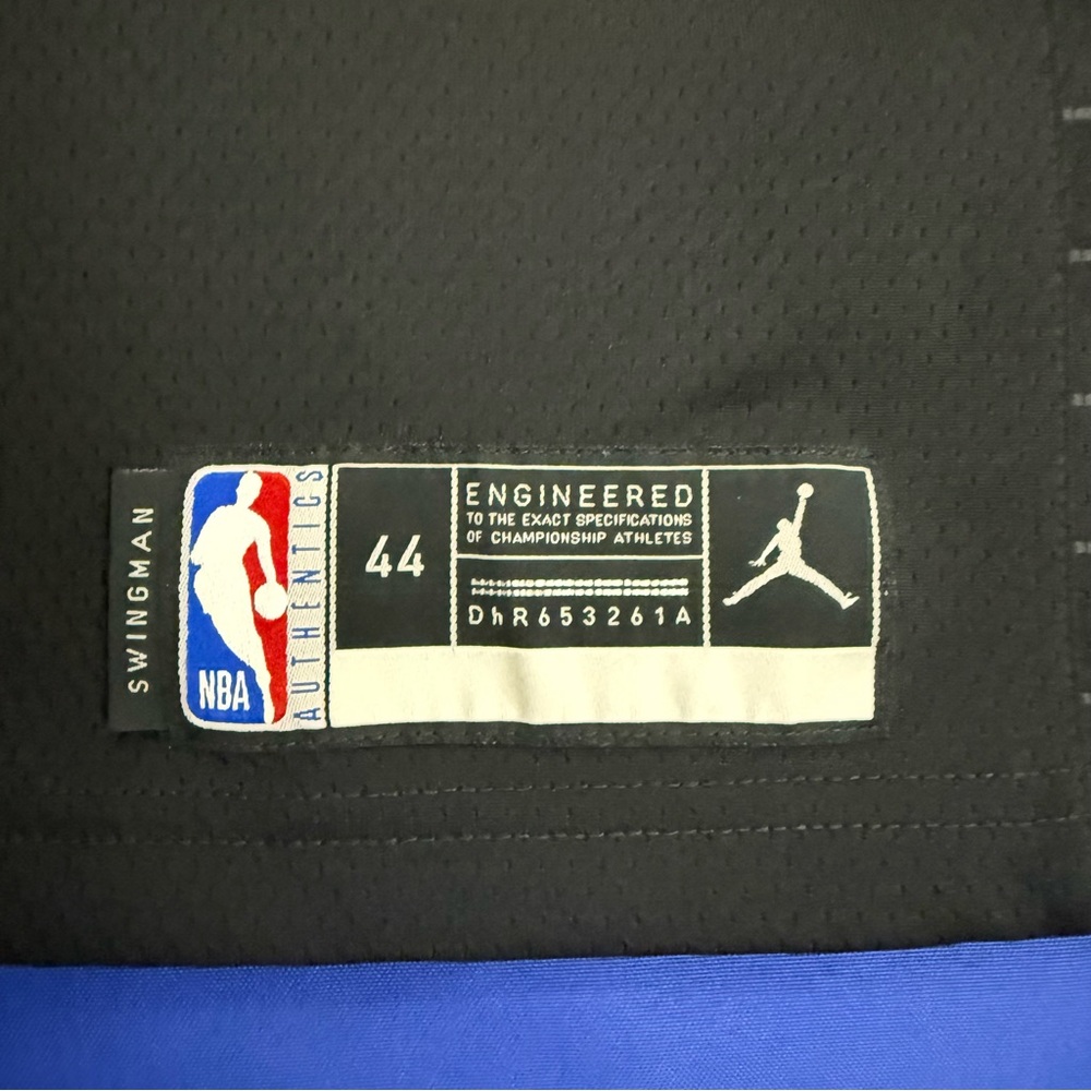 Jordan Paul George Los Angeles Clippers #13 Black Statement Swingman Jersey 44 - Picture 6 of 8